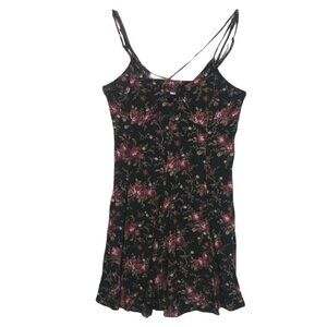 American Eagle Floral Crisscross Strap Camisole S